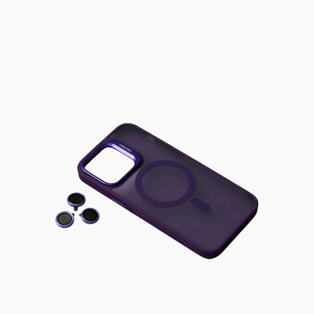 Catchy Jo iPhone Folding Camera Frame Clear Case