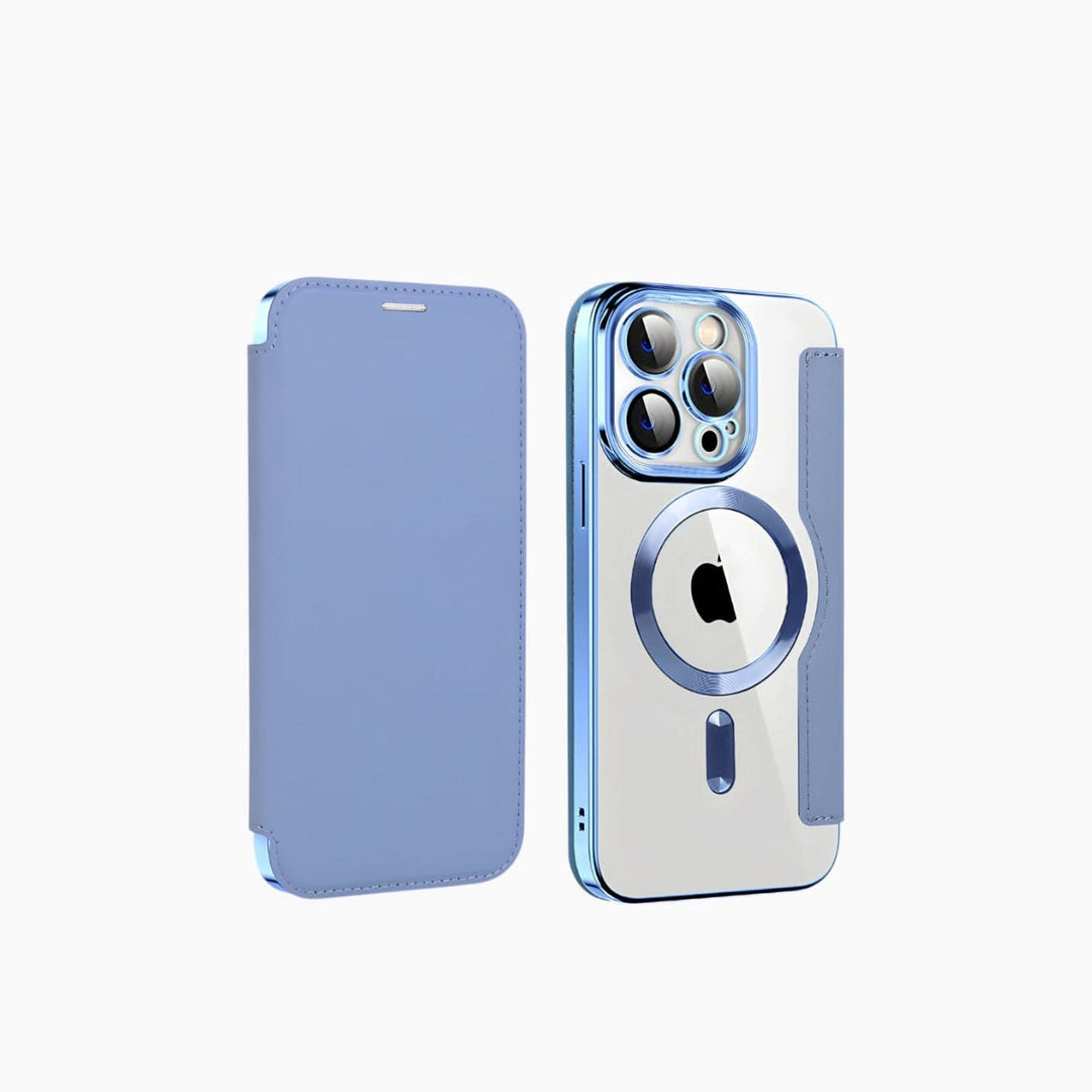 Catchy Jo iPhone Leather Flip Wallet Case