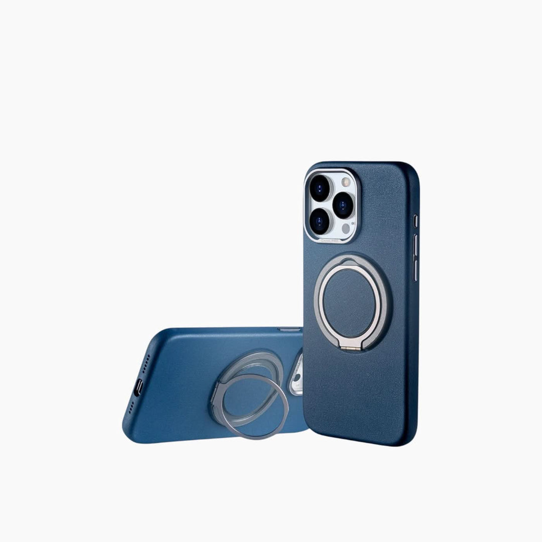 Catchy Jo iPhone Leather Magnetic Protective Case