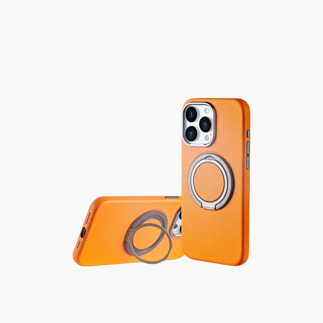 Catchy Jo iPhone Leather Magnetic Protective Case