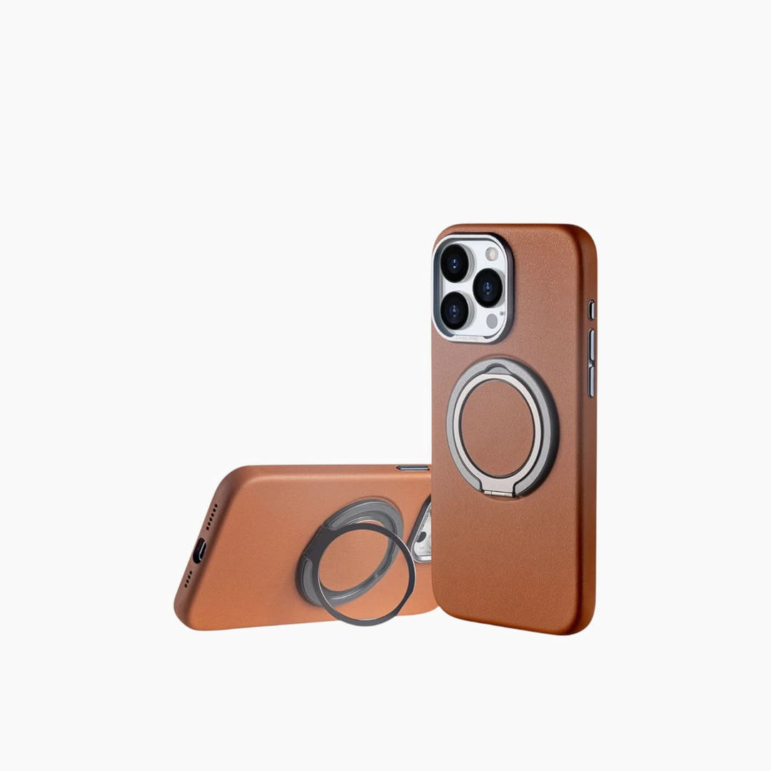 Catchy Jo iPhone Leather Magnetic Protective Case