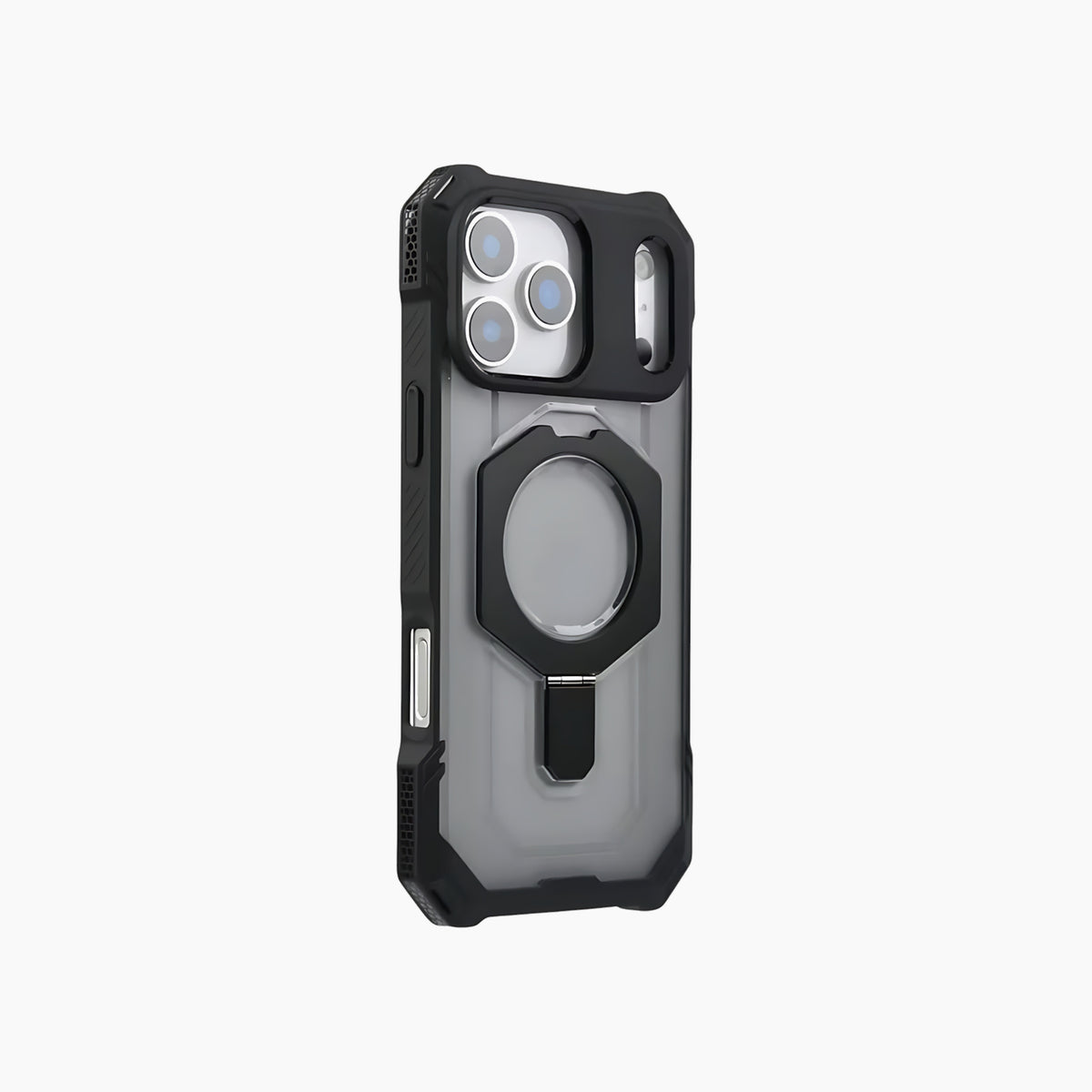 iPhone 16 Pro Max shockproof case in blue