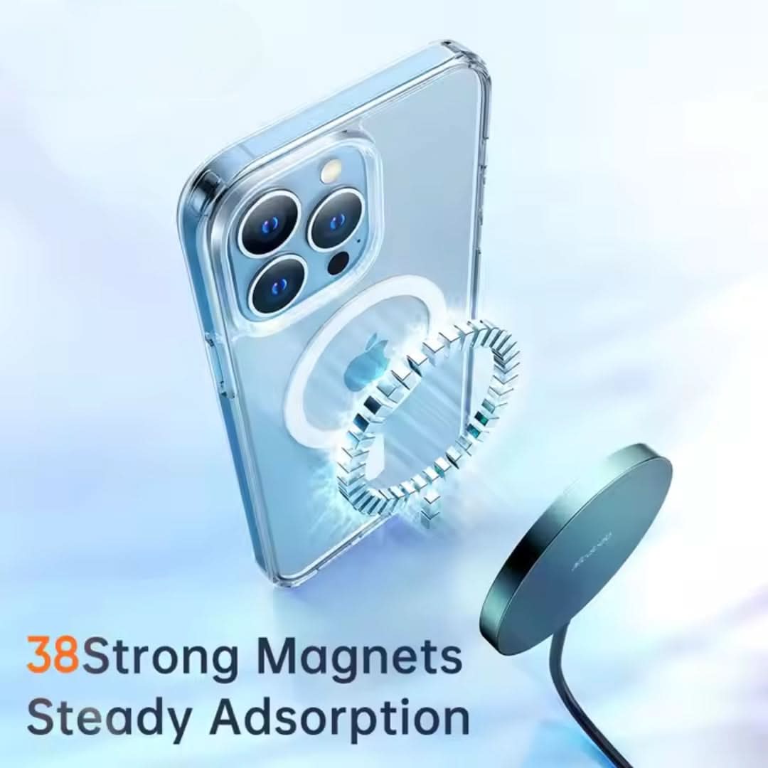 Catchy Jo iPhone Magnetic Clear Case - HUNA