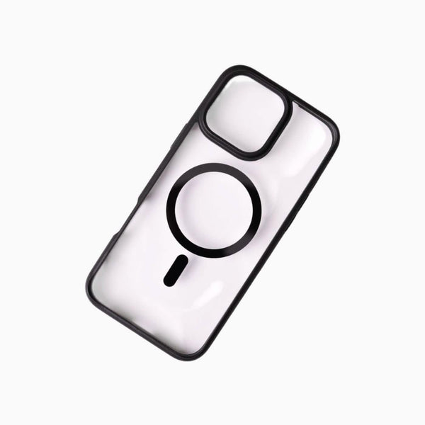 جراب iPhone Sulada MagSafe ملون شفاف