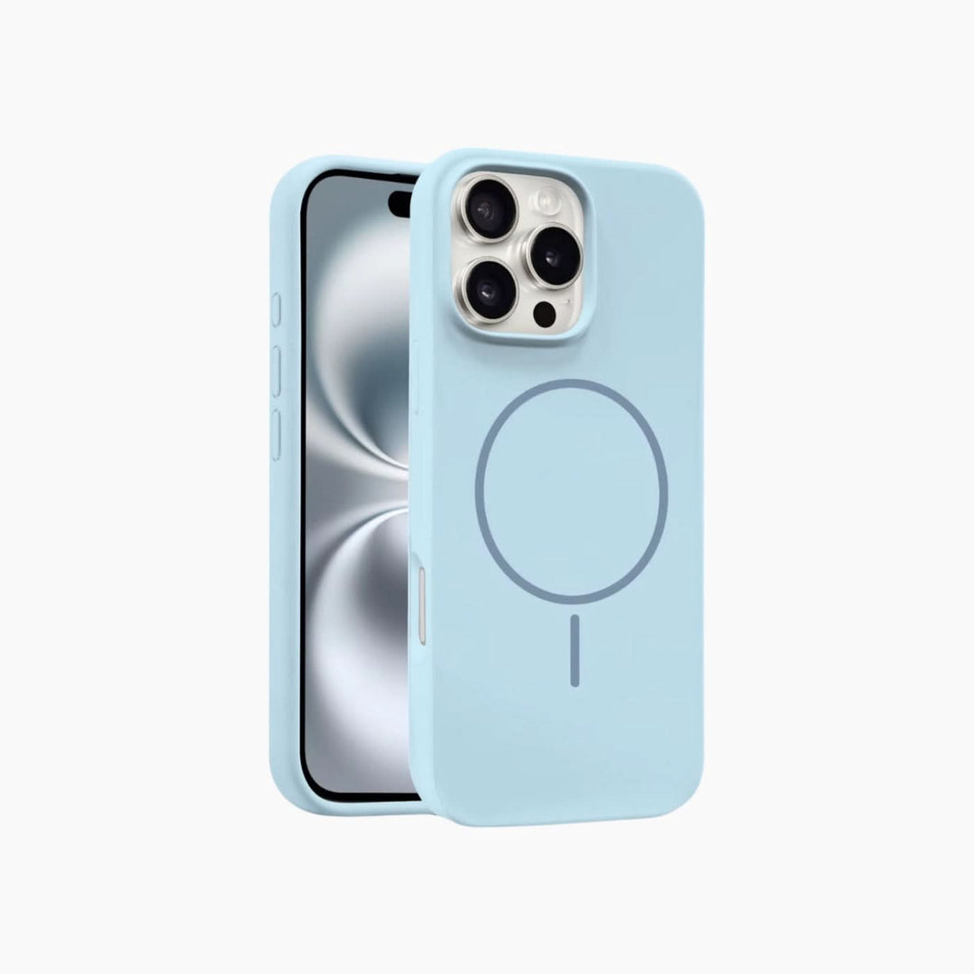 Catchy Jo iPhone Wireless Magnetic Ring Silicone Case