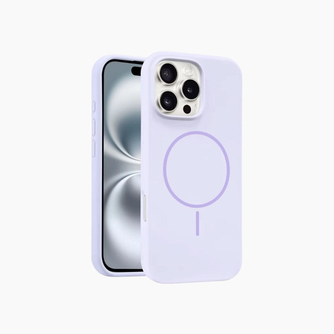 Catchy Jo iPhone Wireless Magnetic Ring Silicone Case