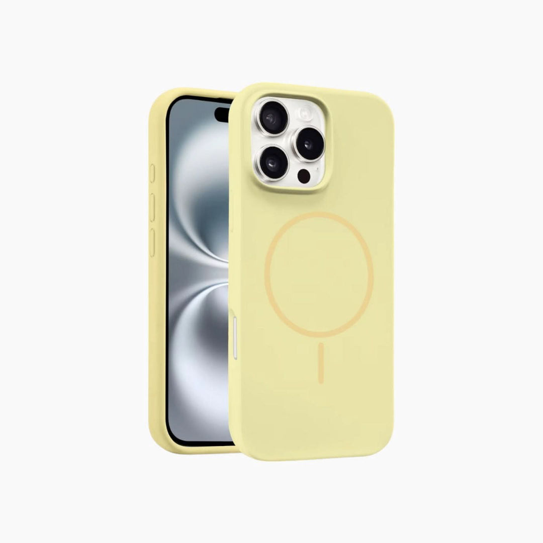 Catchy Jo iPhone Wireless Magnetic Ring Silicone Case