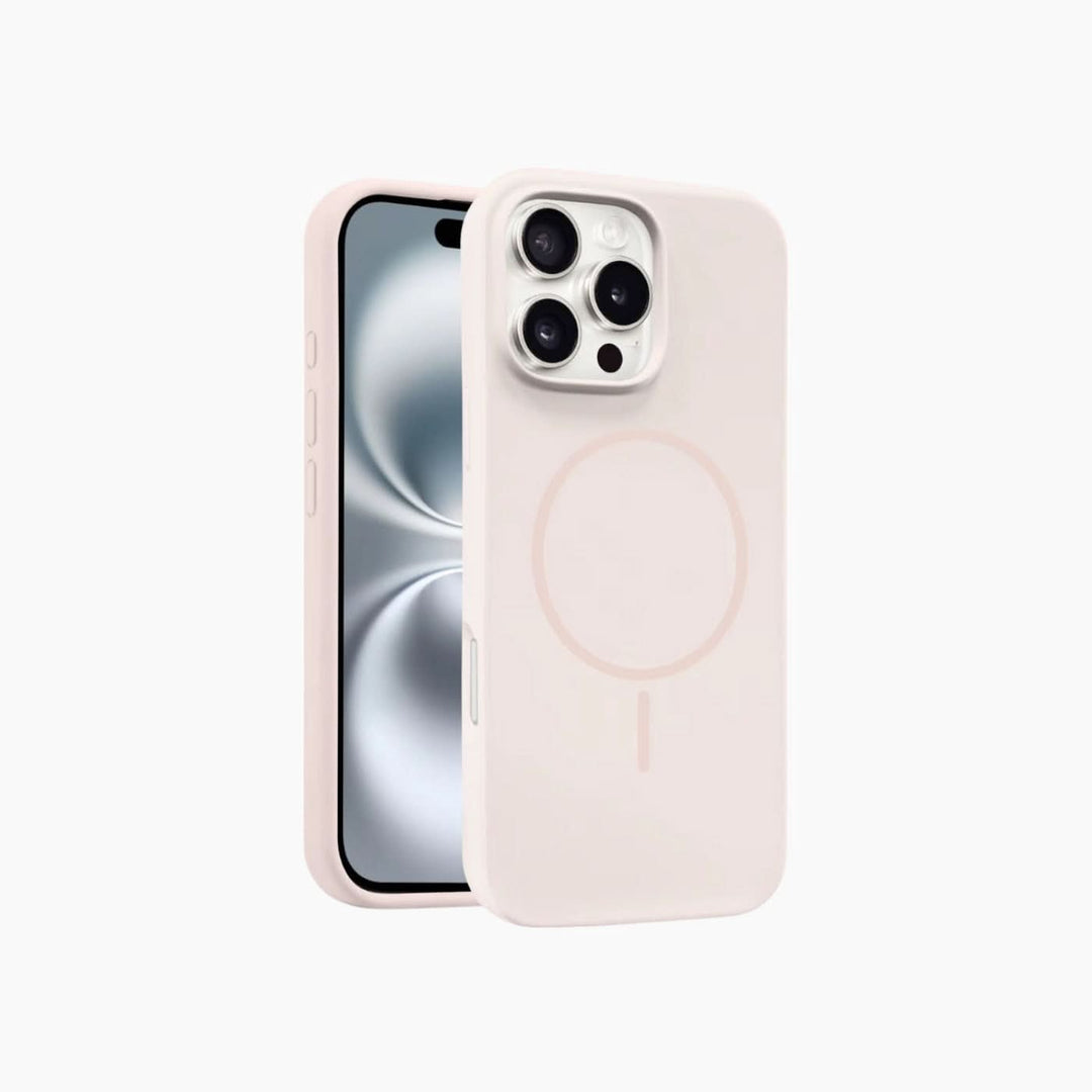 Catchy Jo iPhone Wireless Magnetic Ring Silicone Case
