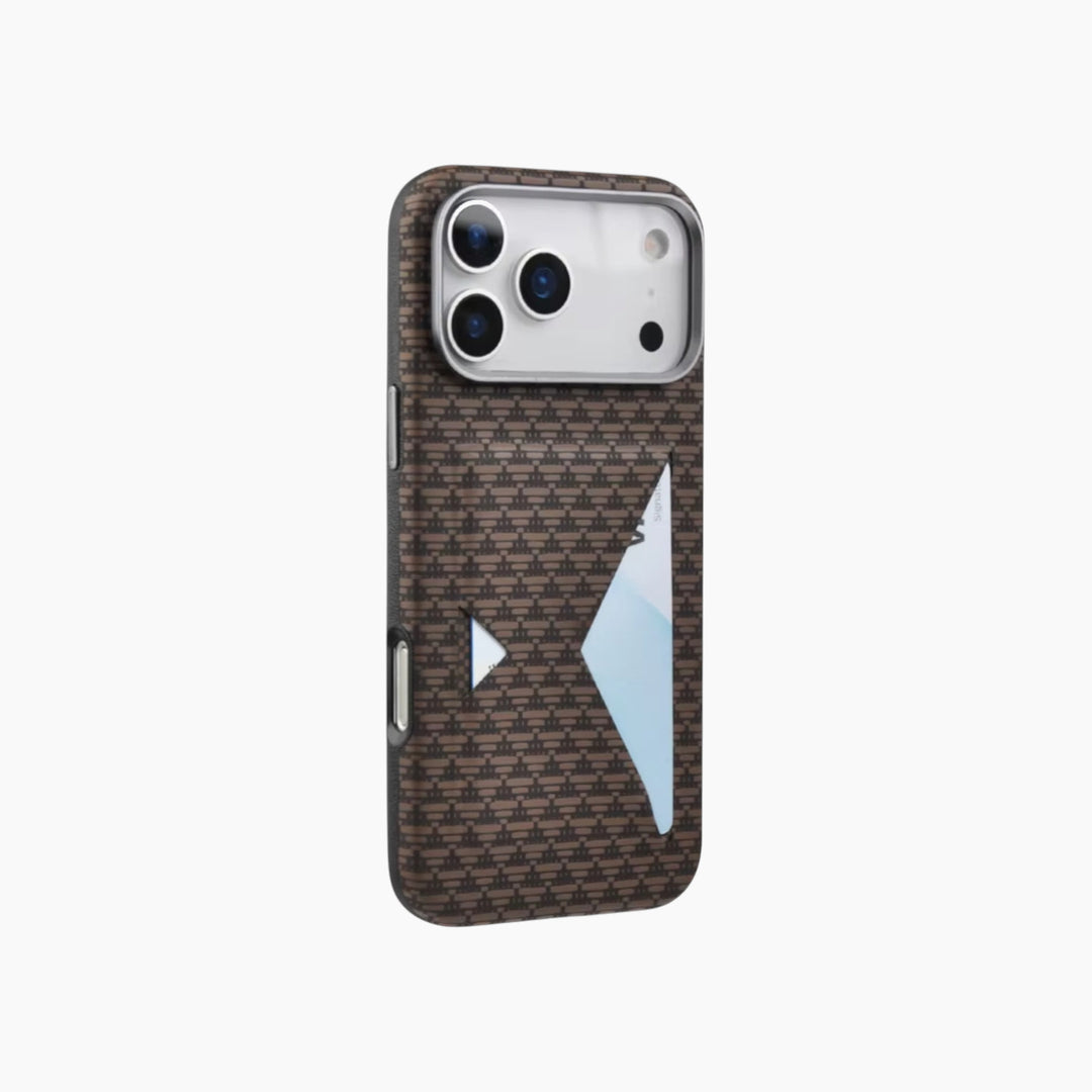 iPhone Card Slot Leather Shockproof Magnetic Case