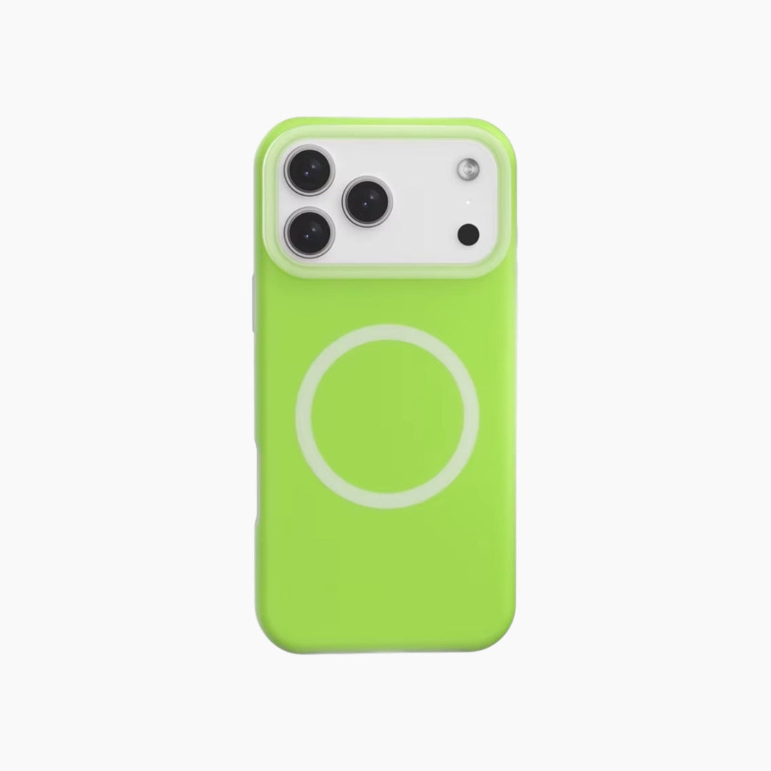 iPhone Jelly Silicone Neon Shockproof Magnetic Case