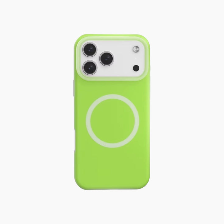 iPhone Jelly Silicone Neon Shockproof Magnetic Case