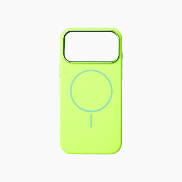 iPhone Silicone MagSafe Slim Case With Metal Camera Frame (2)