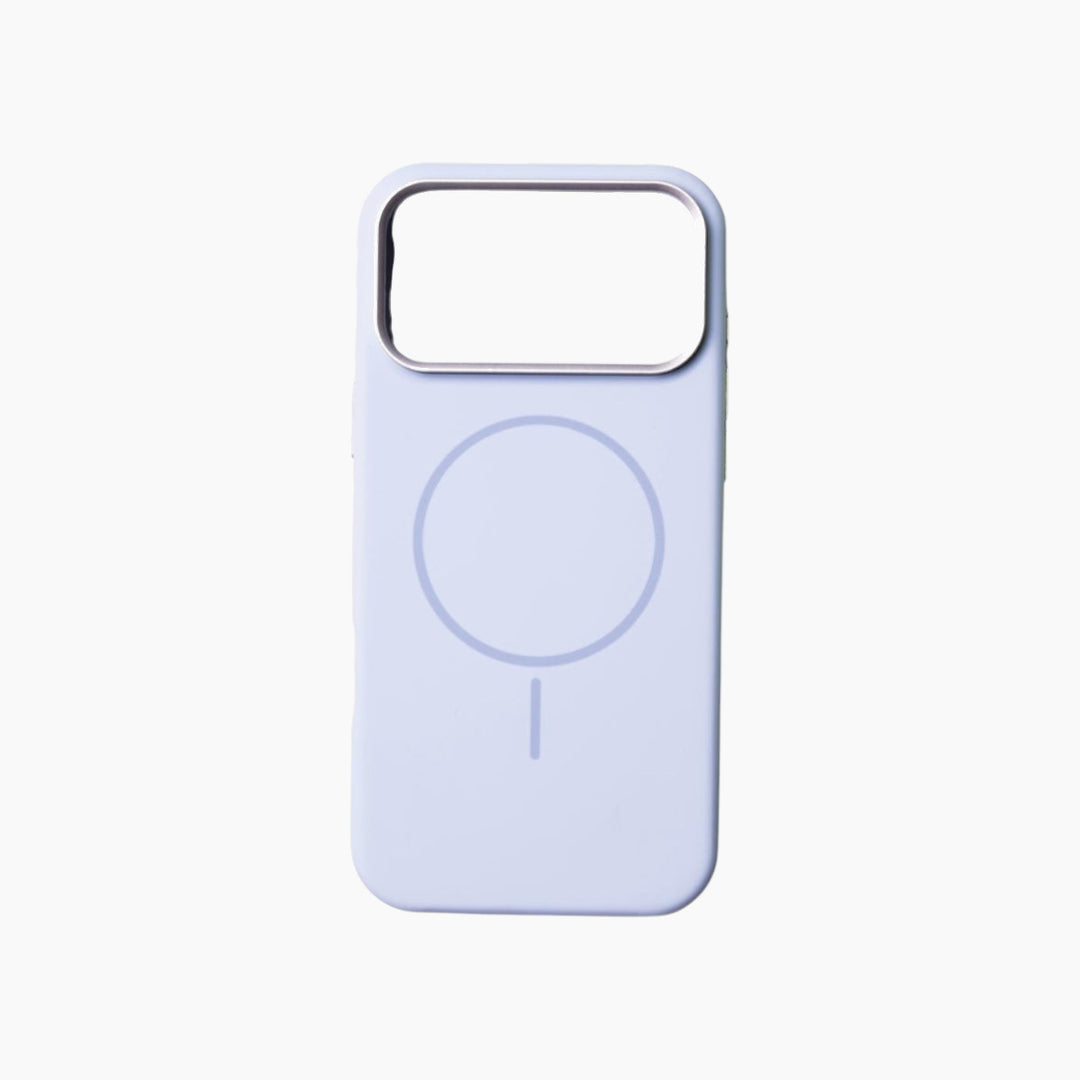 iPhone Silicone MagSafe Slim Case With Metal Camera Frame (2)