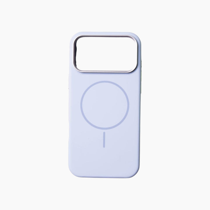 iPhone Silicone MagSafe Slim Case With Metal Camera Frame (2)