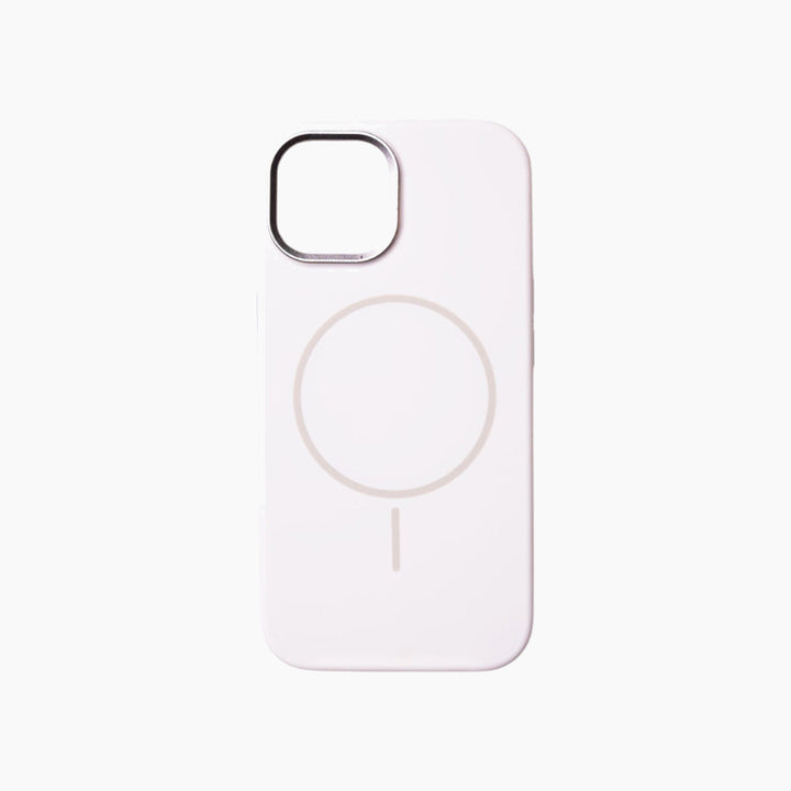 iPhone Silicone MagSafe Slim Case With Metal Camera Frame (2)