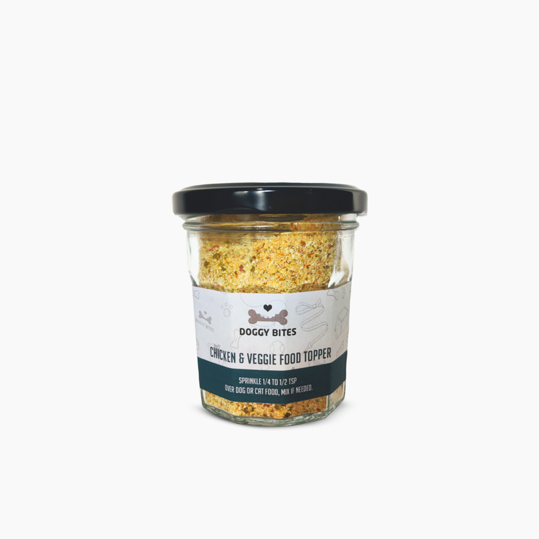 Doggy Bites Chicken &amp; Veggie Food Topper