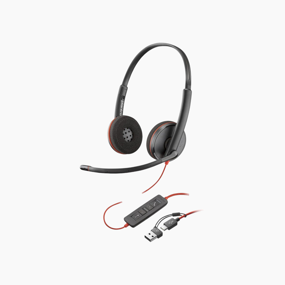 Poly Blackwire 3220 Wired Headset