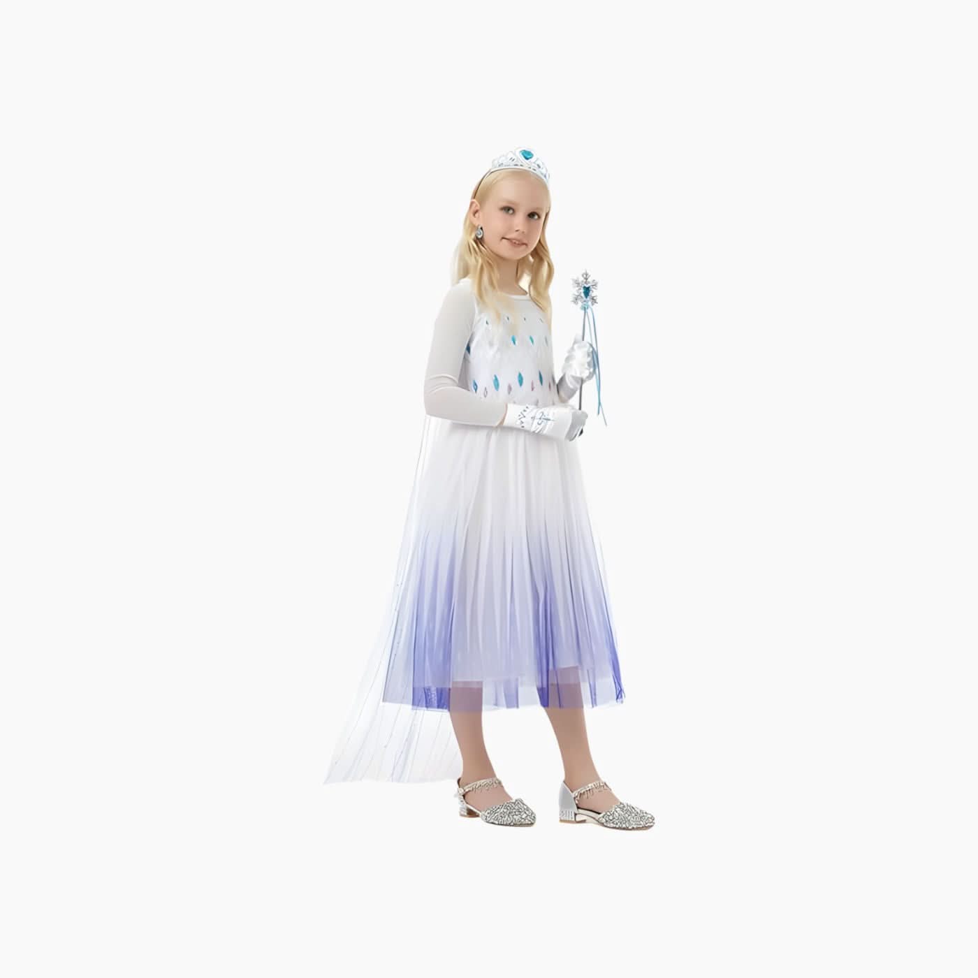 The Source Frozen Snow Queen Costume Dress The Source Frozen Snow Queen Costume Dress