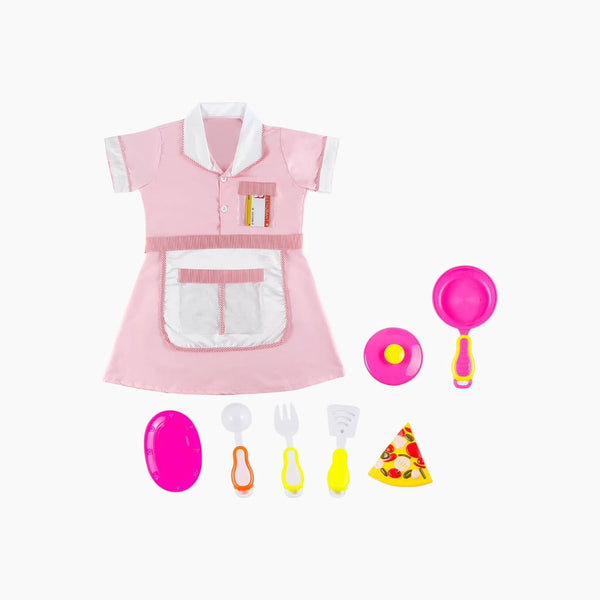 مجموعة زي الطهاة للبنات