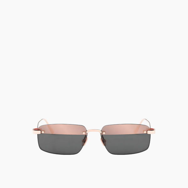 Pink Rectangle Sunglasses