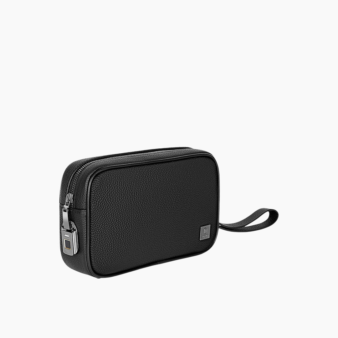 WIWU Master Genuine Leather Fingerprint Lock Pouch