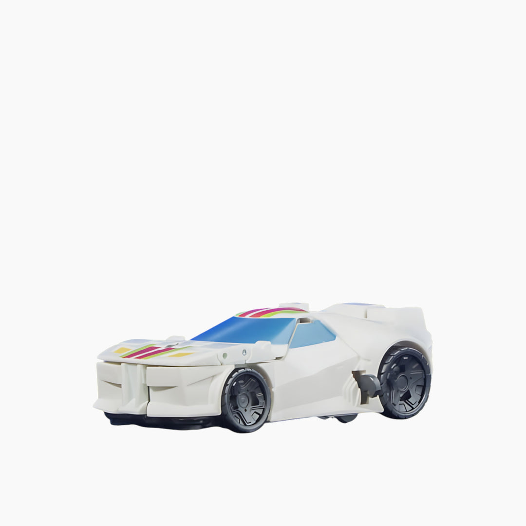 Hasbro Transformers Toys Earthspark 1 Step Flip Changer Wheeljack 4 Inch Action Figure 15x13x5 Cm