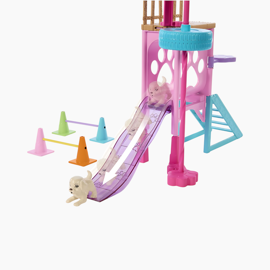 Mattel Barbie And Stacie To The Rescue Puppy Playground Playset