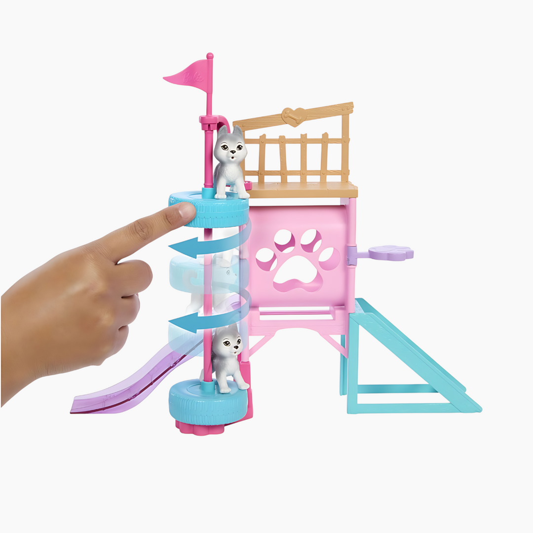 Mattel Barbie And Stacie To The Rescue Puppy Playground Playset