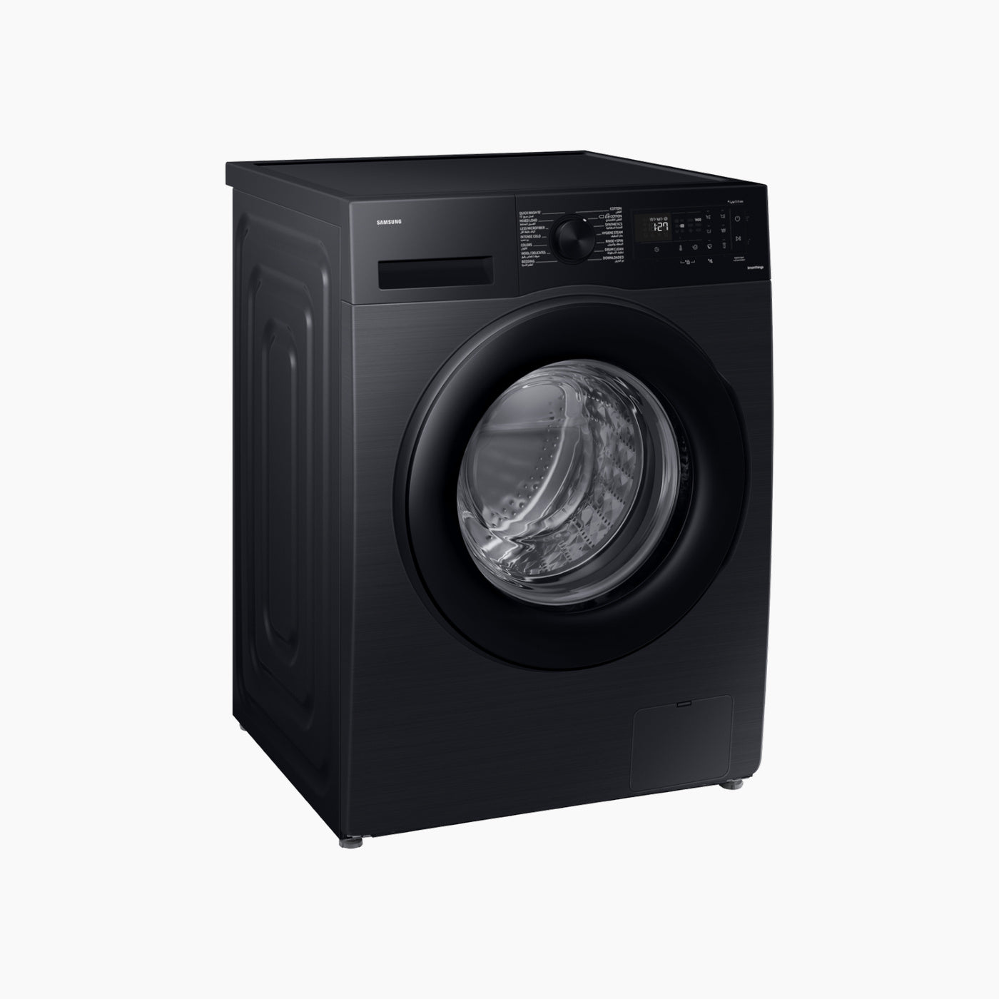 Samsung Front Loading Washer, 9kg, 1400 RPM, 14 Programs, A+++ and SmartThings AI Energy Mode Samsung Front Loading Washer, 9kg, 1400 RPM, 14 Programs, A+++ and SmartThings AI Energy Mode
