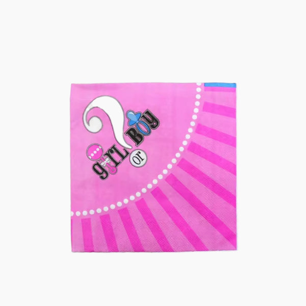 Gender Reveal Napkins