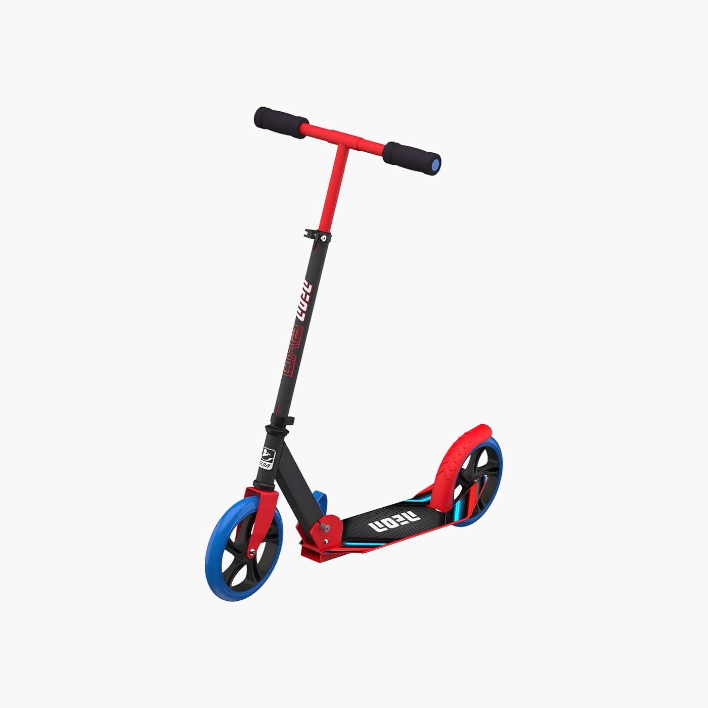 Yvolution Neon Exo 2 Wheels Scooter with Light-Up And Floding Red Yvolution Neon Exo 2 Wheels Scooter with Light-Up And Floding Red