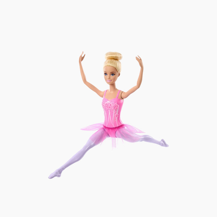 Mattel Barbie Ballerina Doll Blonde Fashion Doll Wearing Purple Removable Tutu Posed With Ballet Arms &amp; “en Pointe” Toe Shoes