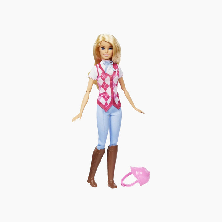 Mattel Barbie Malibu Doll &amp; Accessories From Mysteries: The Great Horse Chase Includes Fashion Doll Removable Riding Outfit &amp; Helmet