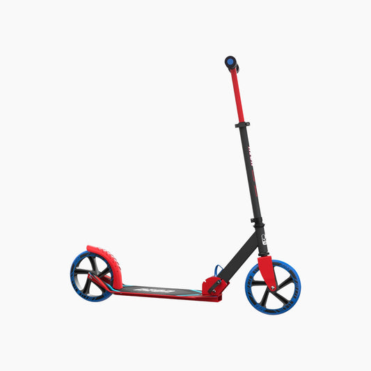 سكوتر Yvolution Neon Exo ذو العجلتين مع إضاءة حمراء متوهجة