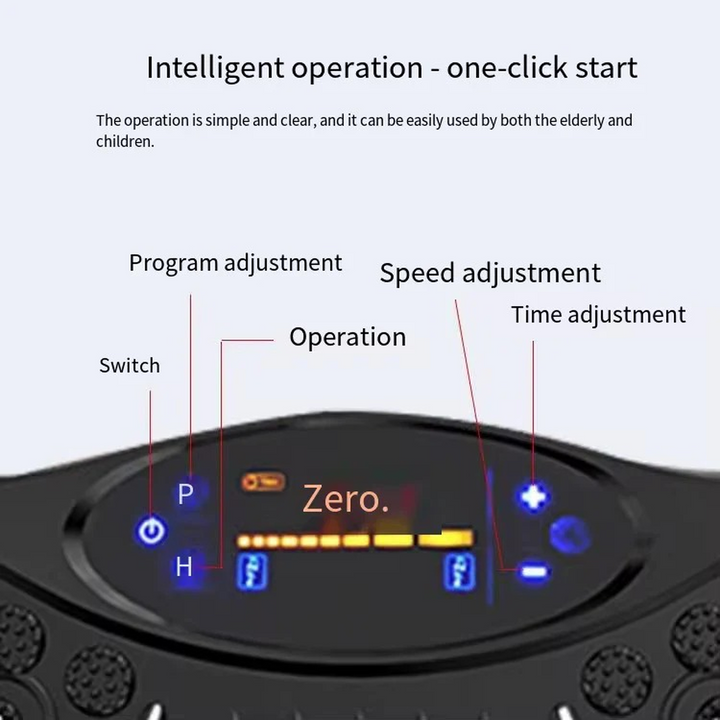 My Fitness World Vibration Plate Crazy Fit Massage W5050
