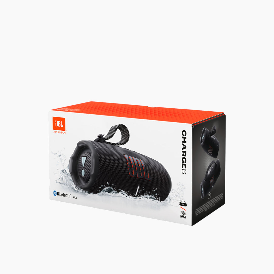 مكبر صوت JBL Charge 6 المحمول المقاوم للماء والصدمات
