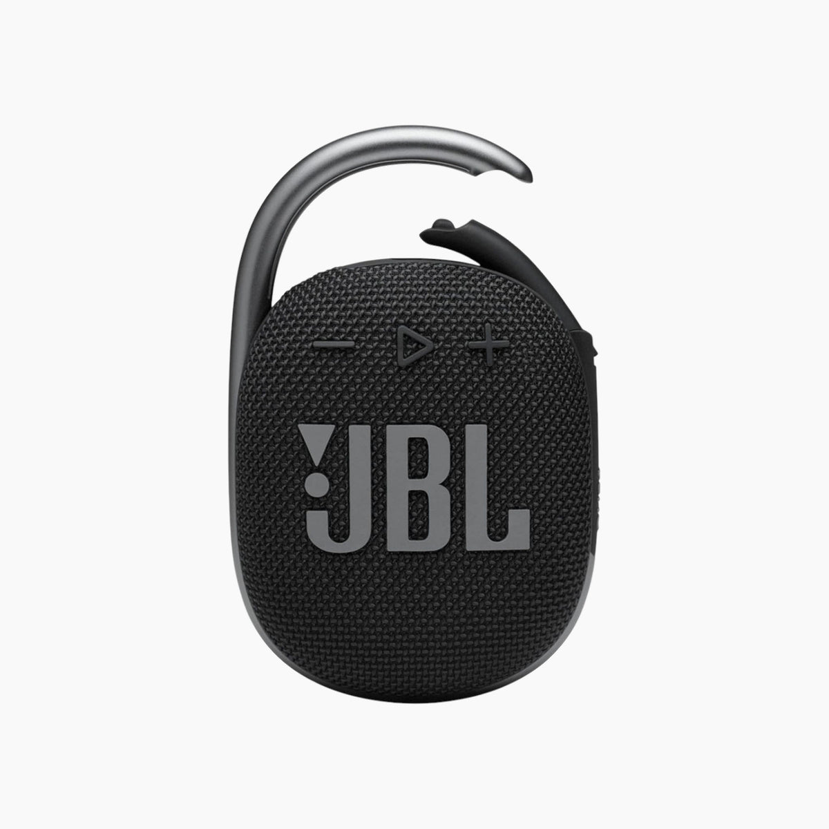 JBL Clip 4 orange portable speaker with carabiner