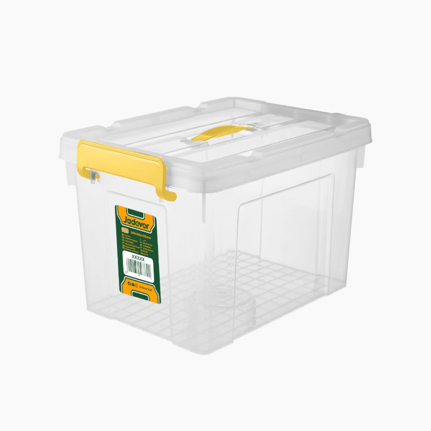 Jadever Plastic Storage Box Jadever Plastic Storage Box