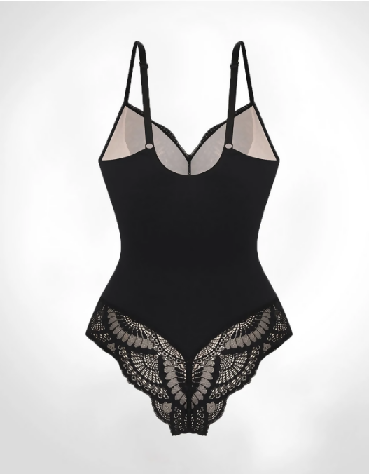 GRAPE Sexy Lace Shaping Bodysuit