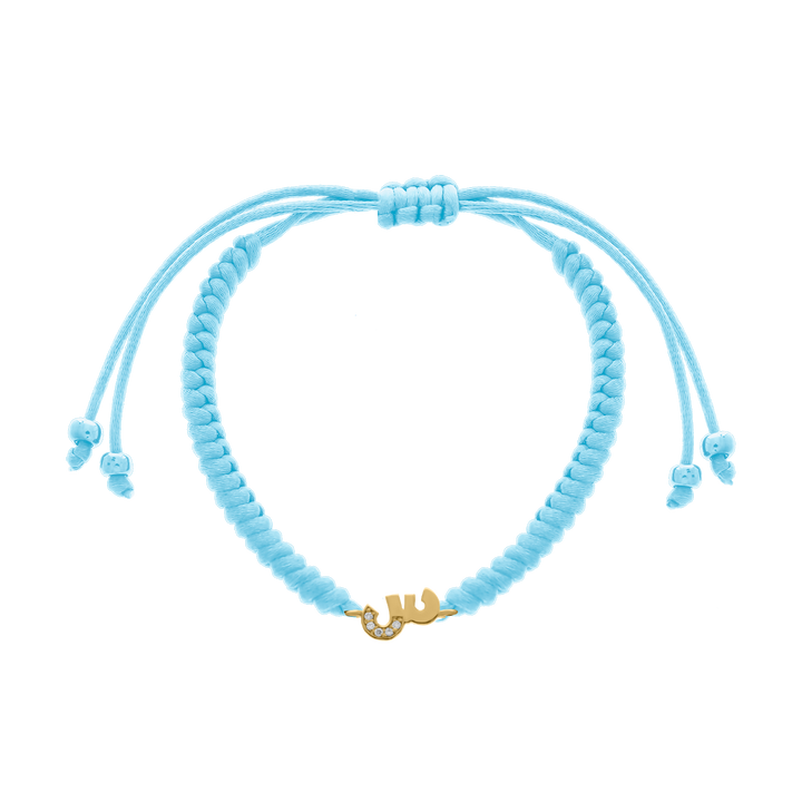 Baby Chic Fine Jewelry Arabic Initial Letter Bracelet - HUNA