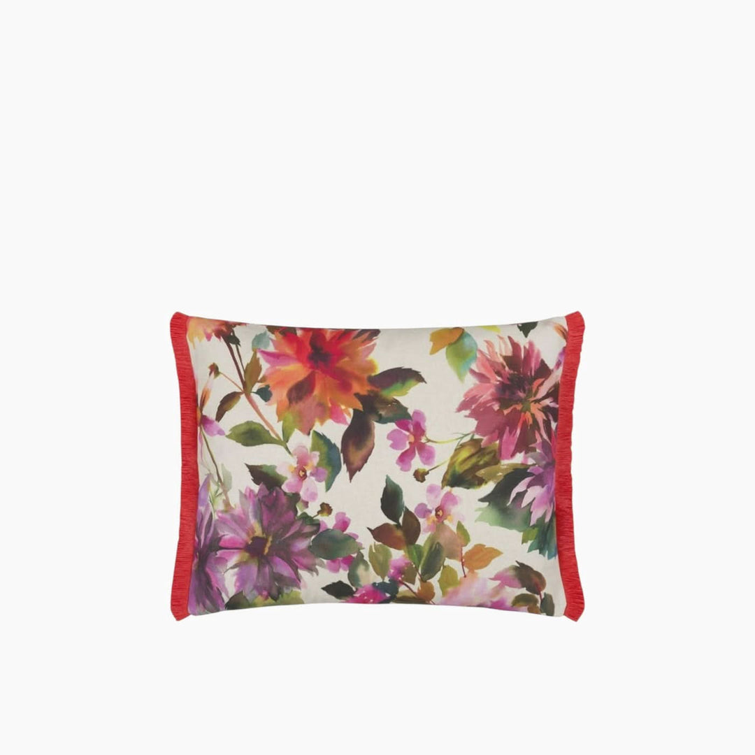 Designers Guild Manchu Fuchsia Outdoor Cushion - HUNA