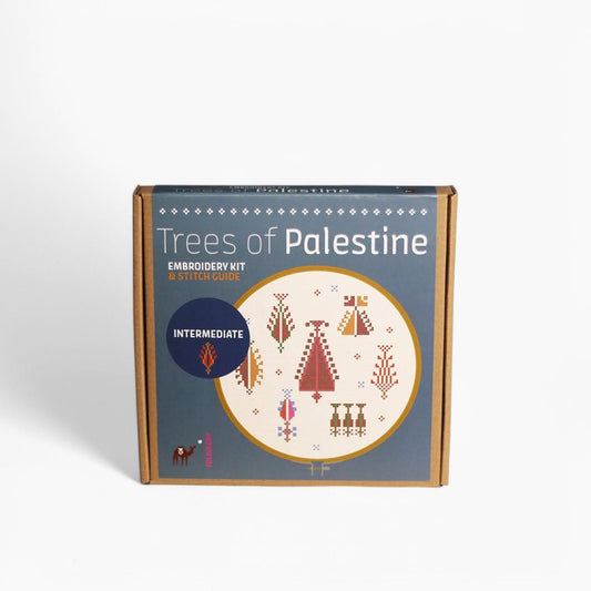 Trees of Palestine Embroidery Tatreez Kit