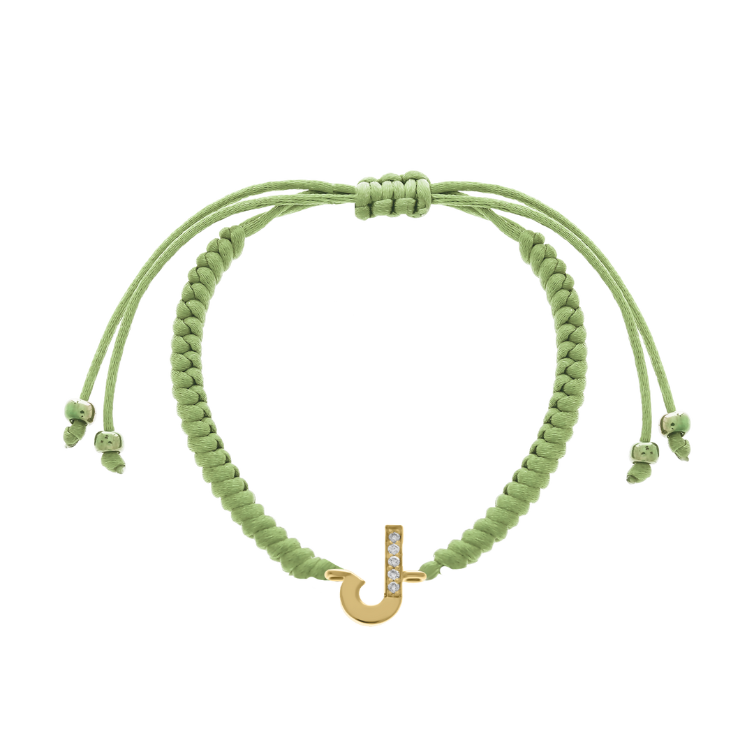 Baby Chic Fine Jewelry Arabic Initial Letter Bracelet - HUNA