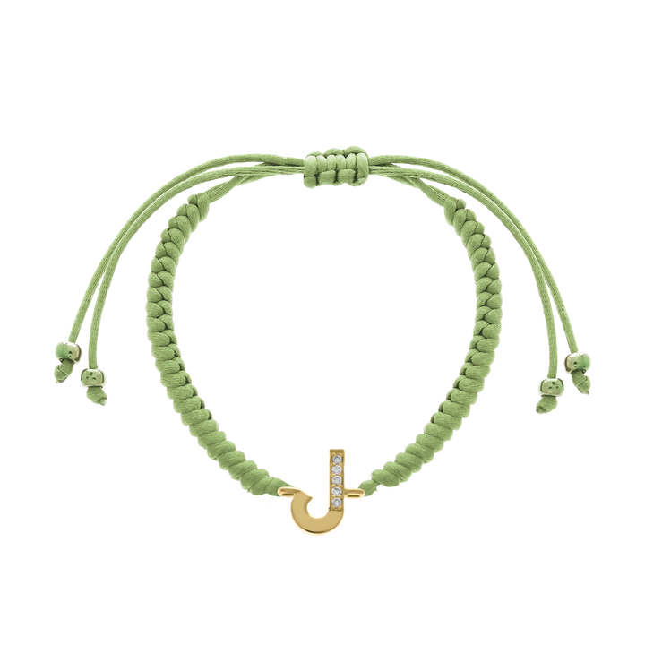 Baby Chic Fine Jewelry Arabic Initial Letter Bracelet - HUNA
