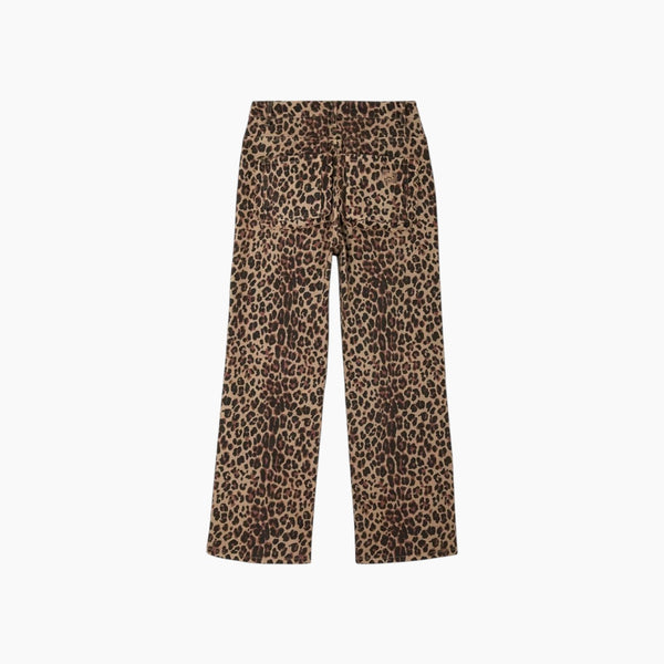Leopard Lucia Scallop Detail Jeans