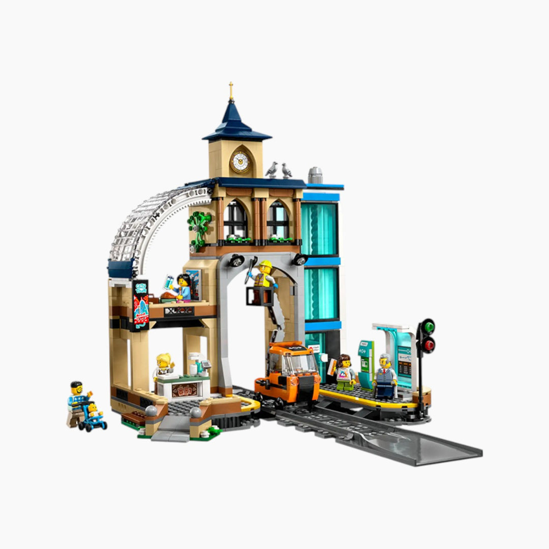 Lego Central Train Station Building Toy Set
