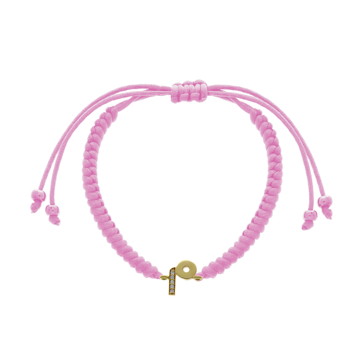 Baby Chic Fine Jewelry Arabic Initial Letter Bracelet - HUNA