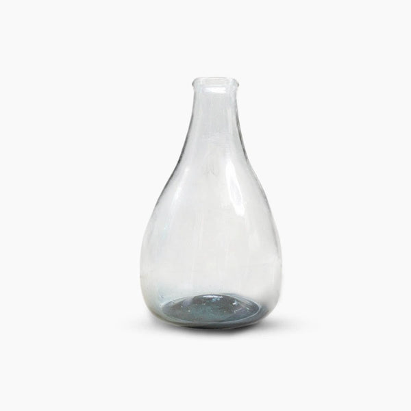 مزهرية على شكل دمعة معاد تدويرها