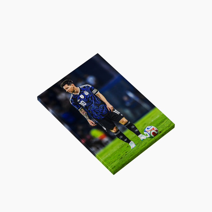 Sections Lifestyle Lionel Messi A4 printed canvas