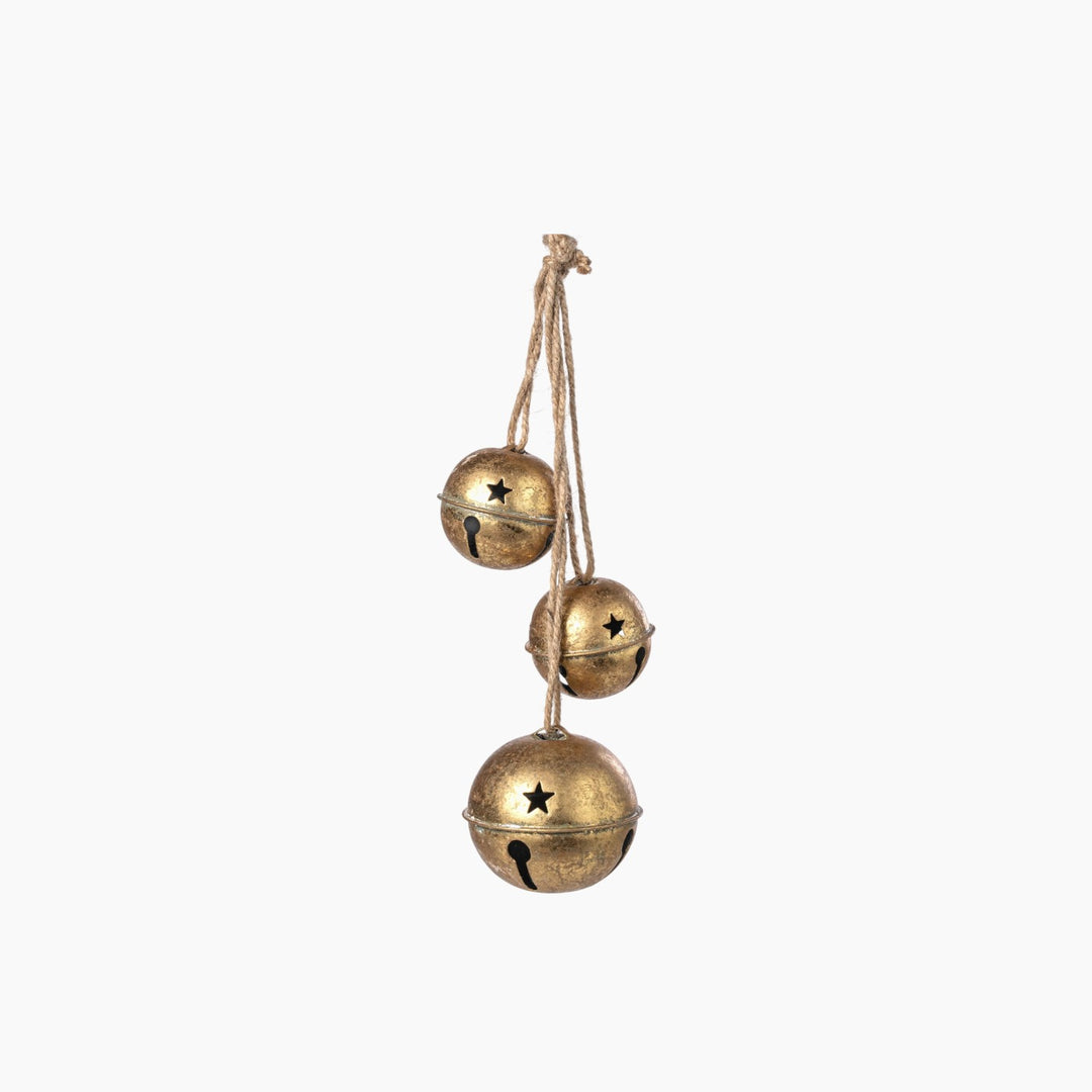 Metal Gold Decorative Bell - 17cm